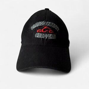 Orange County Choppers Black Fitted Hat y2k 2000s Vintage Cap